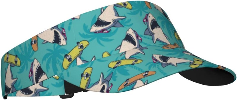 Gianlaima Sports Sun Visor Hats for Women Men Adjustable Lightweight Packable Sun Visor Hat Beach Pool Golf Tennis - Image 1